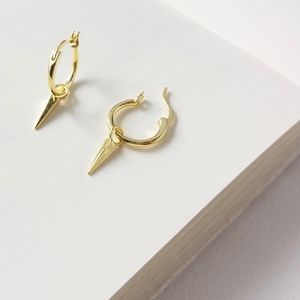 HH SANDRA HOOP EARRINGS- STERLING SILVER